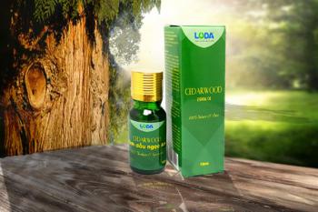 Tinh dầu Ngọc Am nguyên chất - (gỗ Hoàng Đàn) Cedar wood essential Oil